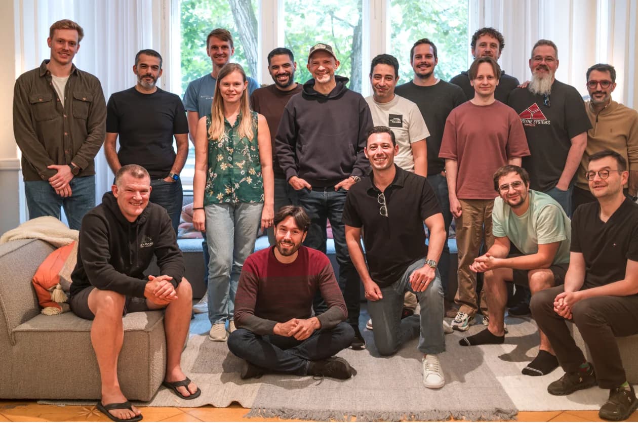 The Restate team together at the Berlin offsite