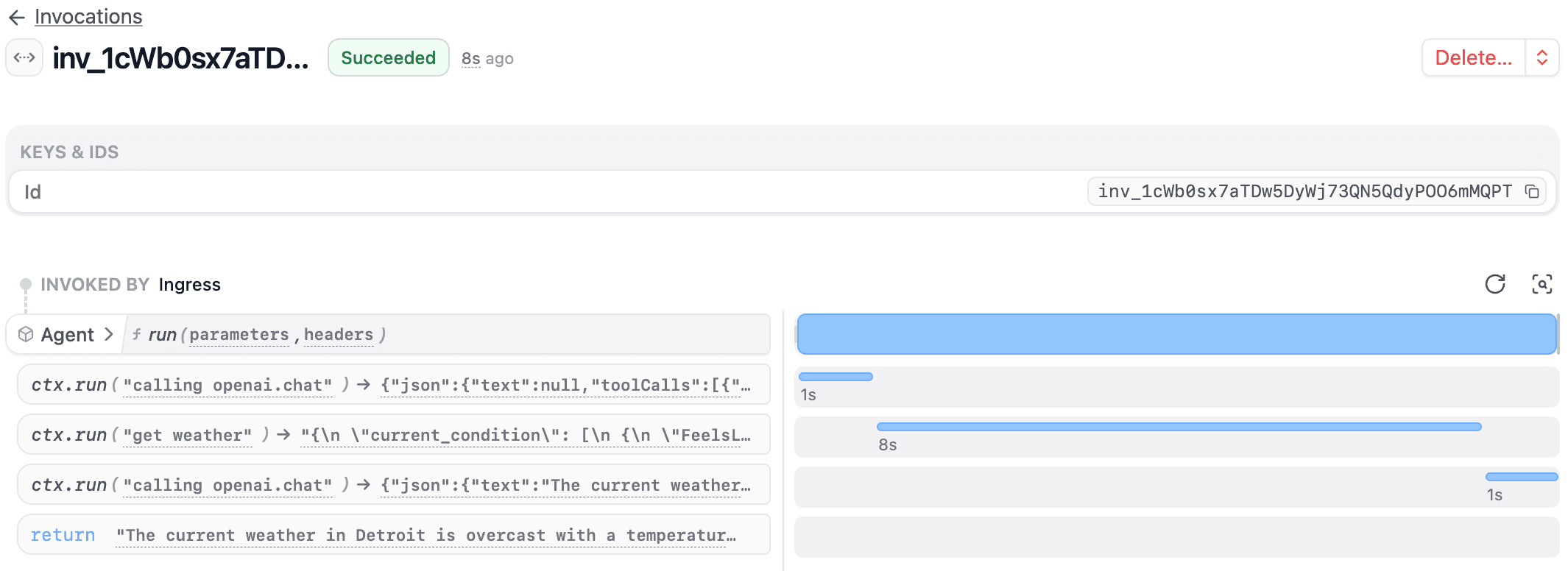 Restate UI