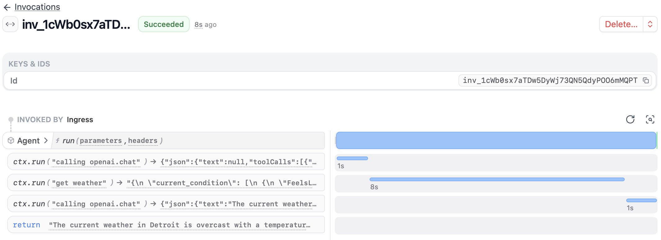 Restate UI